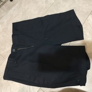 Banana Republic Black Shorts with Zipper Size 30 Navy